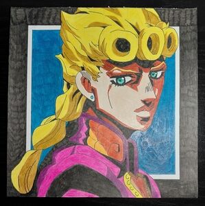 JJBA Drawing. Offers accepted because I have no clue what to price it at.